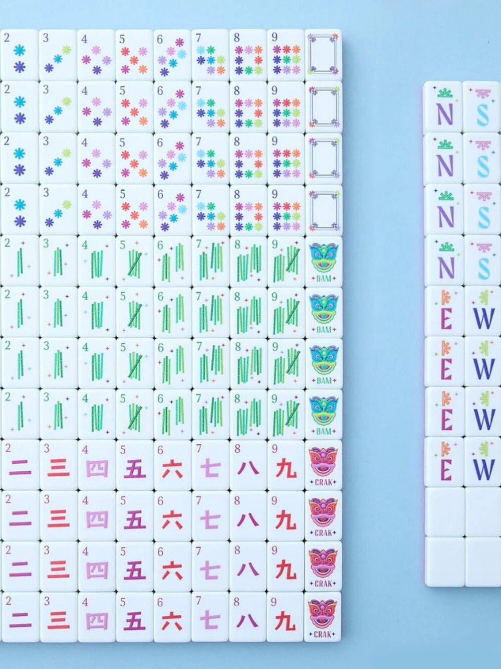 Kaleidoscope Mahjong TIles by Mahjong Co. - Picture 2 of 3